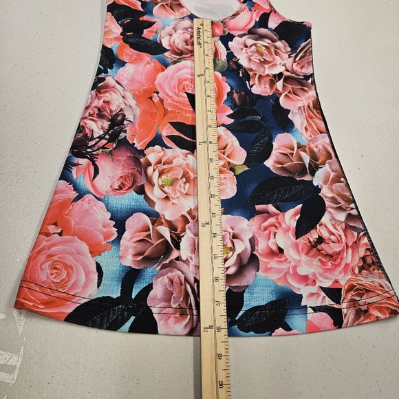 Lululemon Cool Racerback Tank Top Secret Garden Floral Running Yoga Size M EUC - Picture 6 of 6